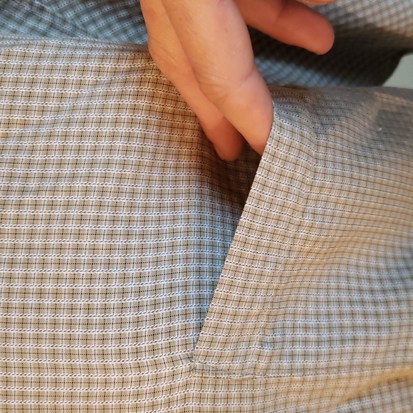 Haggar mens button down shortsleve XL - Picture 4 of 8